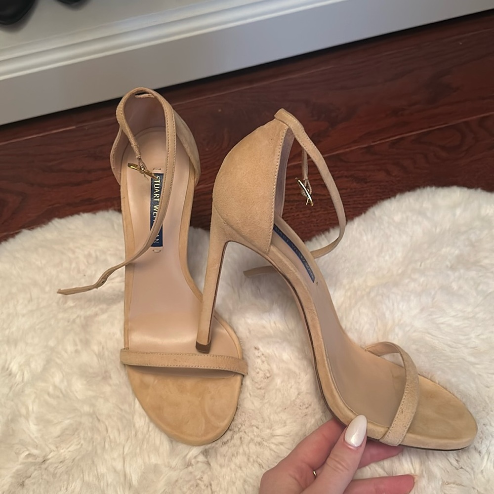 Stuart weitzman nudist heel size 7.5